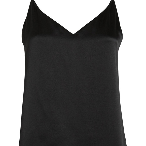 Intermix Karina Silk Camisole in Black, L NWT - Picture 4 of 10